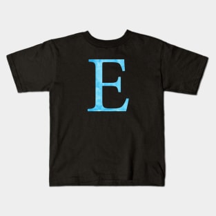 Blue E Kids T-Shirt